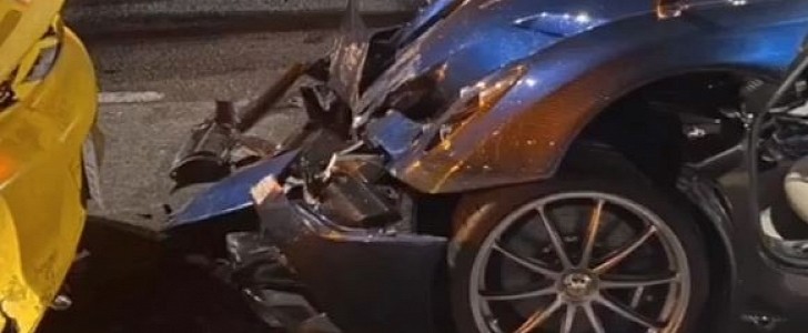The Pagani Huayra Pearl was damaged in a crash for the second time since its 2016 delivery