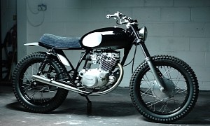 One-Off Yamaha SR250 Type 4B Is Simple and Minimalistic, Yet Stunning Beyond Words