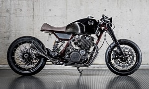 One-Off Yamaha SR400 Cafe Racer Puts Great Emphasis on Performance Upgrades