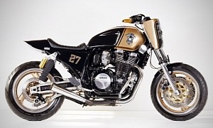 One-Off Yamaha XJR1200 Loves Its Blingy Livery