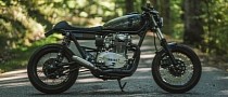 One-Off Yamaha XS650 Reloaded Exudes a Sinister Allure With Stacked LED Headlamps