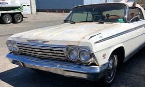 One-Owner 1962 Chevrolet Impala SS Hides Something Original Under the Hood