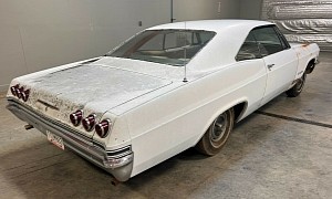 One-Owner 1965 Chevrolet Impala SS Flexes Matching Numbers V8, Solid Barn Find