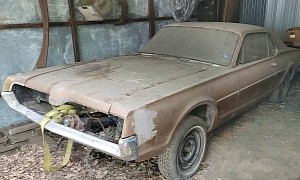 One-Owner 1967 Mercury Cougar Spent Years in a Garage, Under a Cover, And in a Barn
