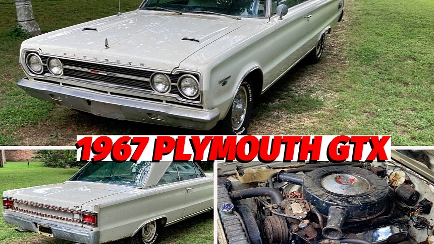 1967 Plymouth GTX barn find