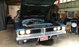 One-Owner 1969 Dodge Charger Barn Find Stopped Being a Daily Driver in 1977
