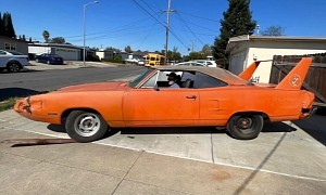One-Owner 1970 Plymouth Superbird Comes Out of the Barn Following 30-Year Nap