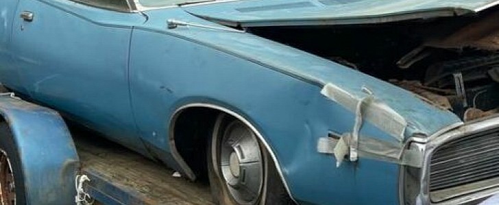 1971 Charger barn find