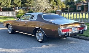 One-Owner 1973 Dodge Charger SE Parked in a Garage Flexes Original Everything