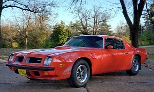 One-Owner 1974 Pontiac Firebird Trans Am SD-455 Looks Absolutely Bewitching