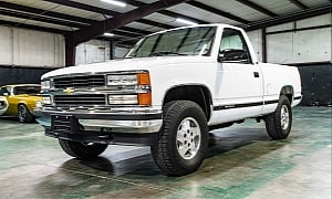 One-Owner 1995 Chevy K1500 With 5.7 V8 and Auto Has 38k Actual Miles, But There's a Catch