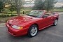 One-Owner 1998 Ford Mustang GT Convertible Boasts Amazingly Low Odometer Reading