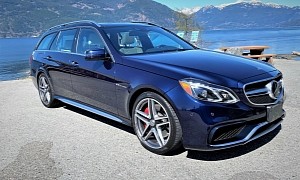 One-Owner 2016 Mercedes-AMG E 63 S Wagon Boasts Perfect for Hauling 5.5-Liter V8