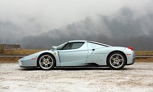 One-Owner Grigio Alloy Ferrari Enzo Is Resplendent, Looking For Second Owner