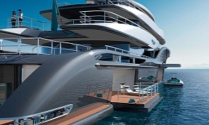 One Regular Pool Not Enough for This Superyacht, It Boasts a Saltwater Pool Too