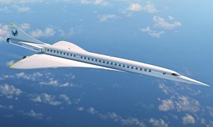 One Step Closer to Supersonic Flight as Boom Prototype XB-1 Takes Off