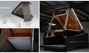 One Step Closer to the Dream Cybertruck RV: Space Campers Unveils Pop-Up Camper Prototype