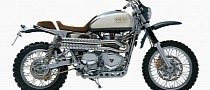 Ongaku Is a Modern Triumph Scrambler With Old-School Desert Sled Vibes