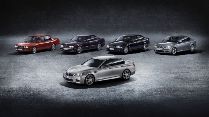 BMW M5 models