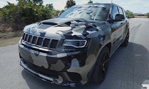Only a Fool Would Bet Against This Mad Jeep Trackhawk, Mega SUV Is Quicker Than Bugattis