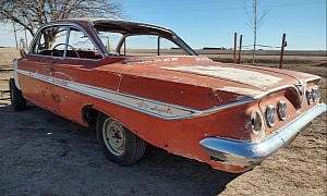 Only True Bubbletop Fans Will Find Beauty in This Rough 1961 Chevy Impala