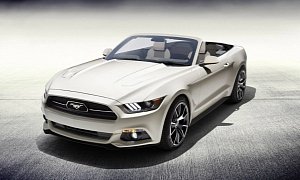 Only Drop-Top 2015 Ford Mustang 50th Anniversary Will Be Raffled for Charity