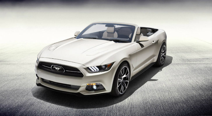 2015 Ford Mustang 50th Anniversary Edition convertible