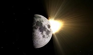 Oort Cloud Comet Heading This Way, Someone Imagined It Impacting the Moon