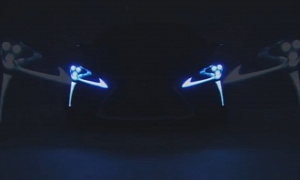 Opal Blue Lexus LF-LC Concept Makes Video Debut