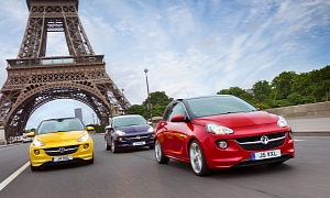 Opel Adam Photos Inverted to Please Vauxhall Fans