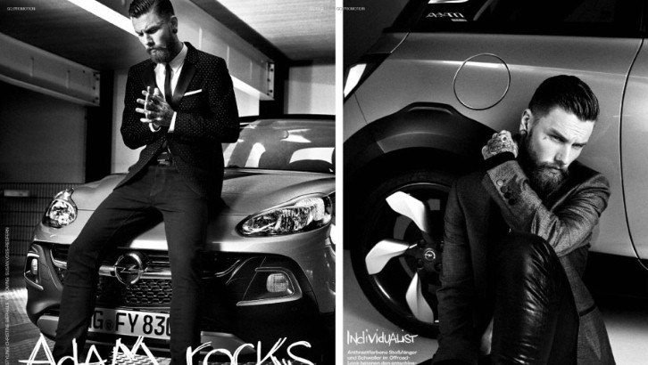 Opel Adam Rocks Goes Hipster in GQ Magazine, Making of Revealed