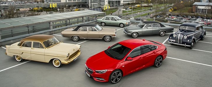 Opel flagships at Techno Classica: From 1937 Admiral to new Insignia