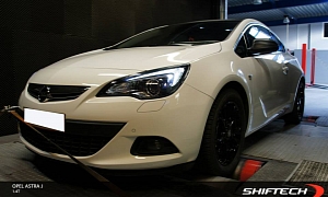 Opel Astra GTC 1.4 Turbo Tuned to 164 HP by ShiftTech