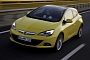 Opel Astra GTC Receives Panoramic Windscreen and 1.7 CDTI Engines