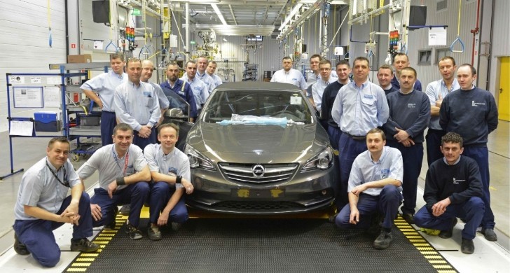 Gliwice Production of Opel Cascada
