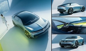Opel Experimental EV Crossover Concept has '4D' Opel Vizor, Not Much Mojo Otherwise
