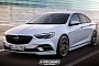Opel Insignia Grand Sport OPC Rendering Is Credit to the Original Design