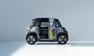 Opel Introduces the Delivery Version of Its Adorable Rocks-e Tiny EV