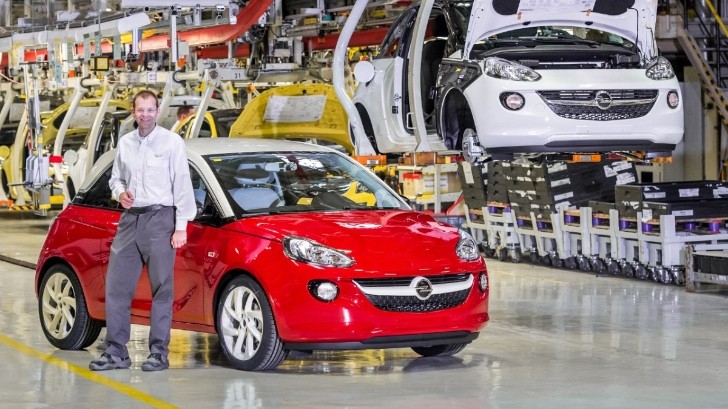 Opel Adam production