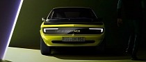 Opel Manta GSe ElektroMOD Shows Its Face and Communication Skills