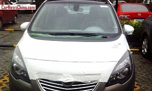 Opel Meriva Spotted Testing in China