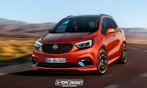 Opel Mokka X OPC Rendering Looks So Good They'll Have to Make It