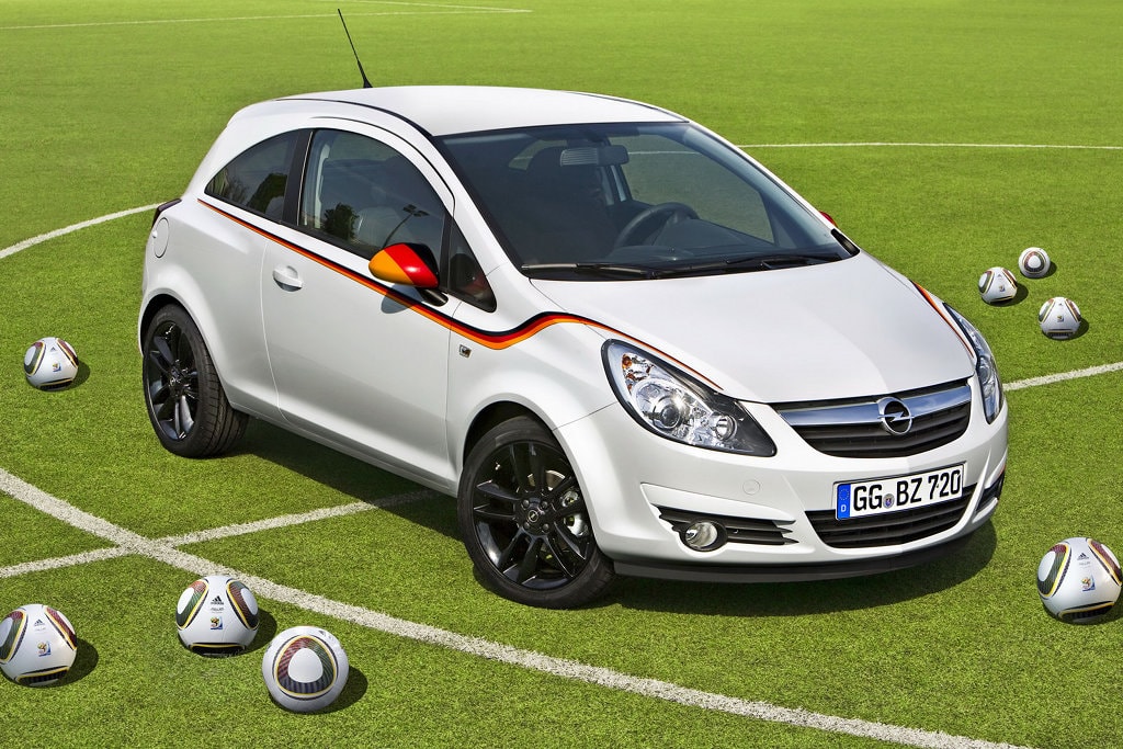 Opel Releases Corsa Dedicated to Germany's National Football Team -  autoevolution