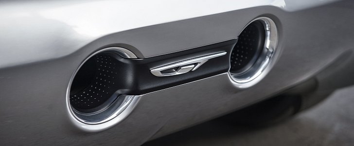 Opel GT Concept exhaust
