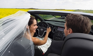 Opel Says the Cascada Convertible Is a Great Wedding Car