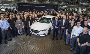 Opel Starts Manufacturing Second Generation Insignia