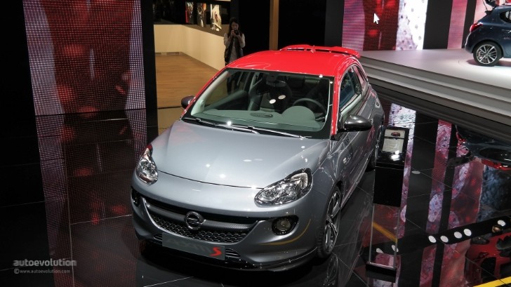 Opel Adam S Live Photos from Paris Motor Show 2014