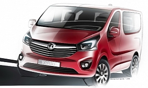 Opel / Vauxhall Releases Sketch of the All-New Vivaro
