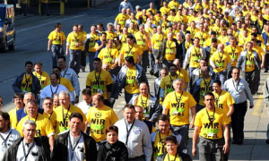 Opel Workers Protest Against Potential Antwerp Closure