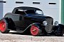 Open-Eyed 1932 Ford V8 Roadster Looks Like a Mobster Hat